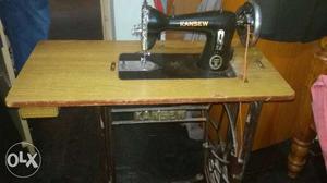 Black Kansew Manual Sewing Machine