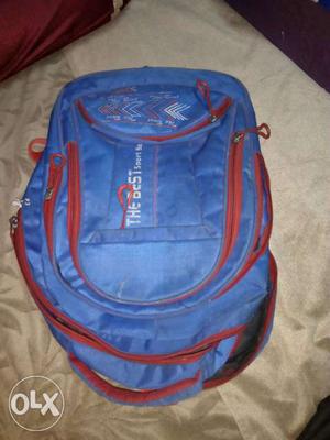 Blue And Red The Best Backpack