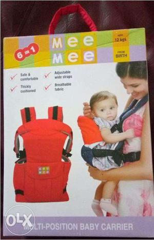Brand New Mee Mee 6-in-1 Multi Position Baby Sling Carrier