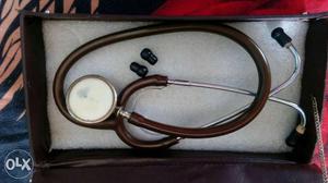 Brown Stethoscope With Box