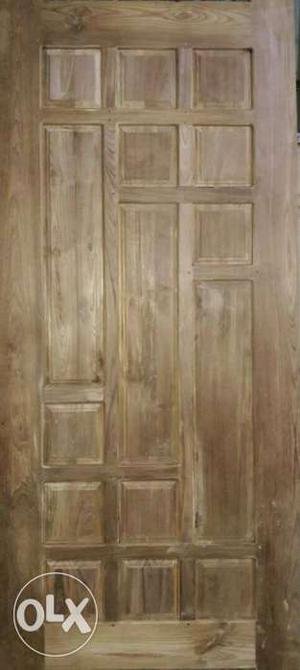 Burma teak wooden door