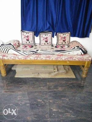 Diwan cot only.not bed and pillows.Nice condition