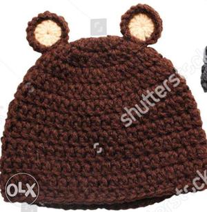 Hand made woolens caps for kids and ladies