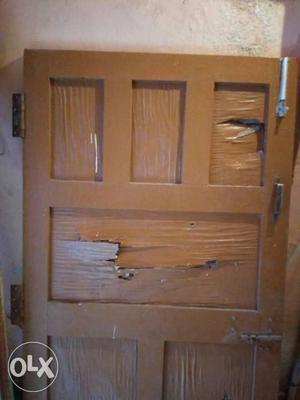 Main door 3 ft wide 7 feet height slight repair