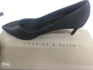 Original charles and keith heels for sale with bill.