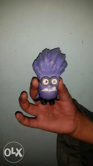 Purple Cartoon Character Toy Figure