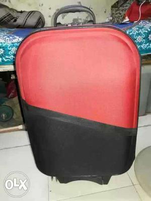 Red And Black Hard-side Luggage