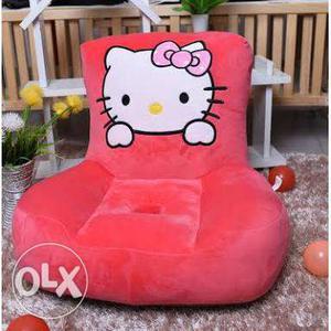 Red And White Hello Kitty Sofa Chair for kids