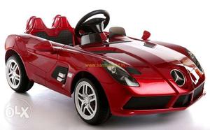 Red Mercedes-Benz Ride On Toy Car
