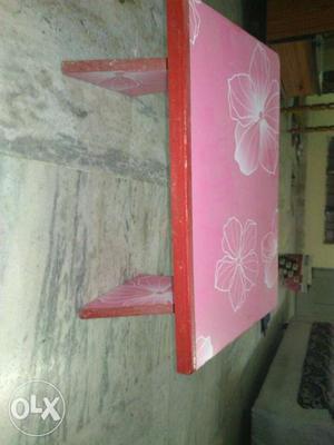 Short and sweet Quran or laptop table wooden new