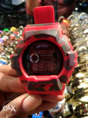 Sports watch with light only 350 it available in two colour