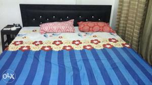 Spring Mattress 10inch (6x6) Wooden Bed 6x6 with