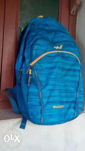 Wildcraft bag,sky & yellow color,very good