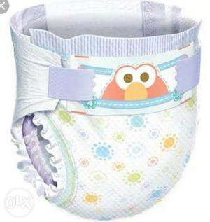  diapers pant style and one packet baby