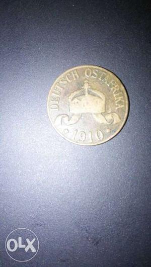 1 hellar antique coin year Deutsche eatafrica