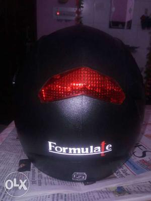 Black Formulate Helmet