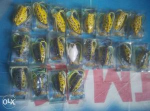 Frogs spinners available.300 frog 150 spinners