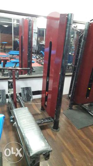 Full gym all machine 25 kg tak dumbell 400 kg