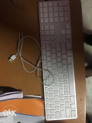 Gray Detachable Keyboard