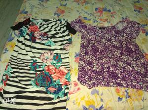 Max printed top and abrand new frock of