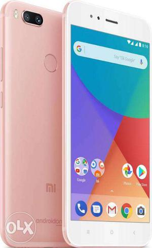 Mi A1 Seal Pack Rose gold hurry limited offer