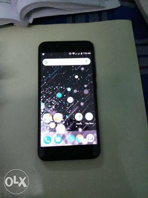 Mi a1 in fresh condition and with box and bill