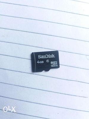 Micro sd 4 gb Used in