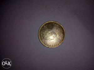 One rupesy old indian coin Victoria empress of