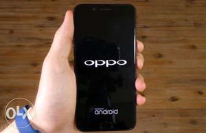 Oppo f3 black newly condition bill box charger