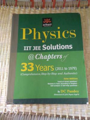 Physics IIT JEE Solutions Book