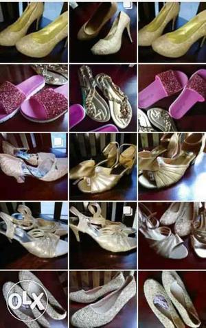 Pick any footwear. Rs 350 each