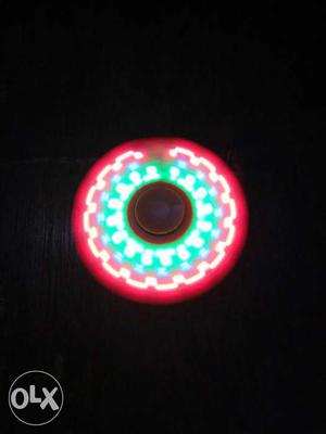 Red And Green LED Hand Spinner