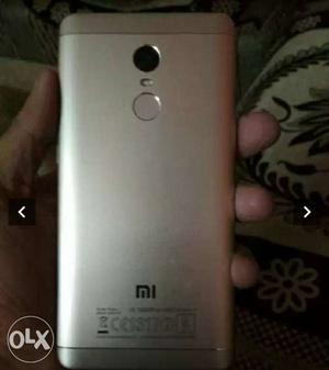 Redmi note 4 gold 64 gb internal 4 gb ram bill