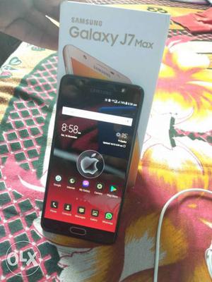 Samsung J7 max Brand new not a single scrath with