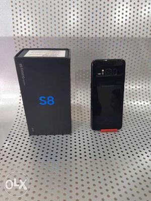 Samsung galaxy s8 black edition with 6 months