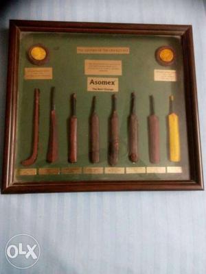 The history of the cricket bat.