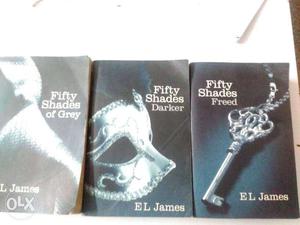 Three EL James Books