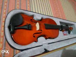 Violin with Case,strings+polish+tuner. Perfect condition.