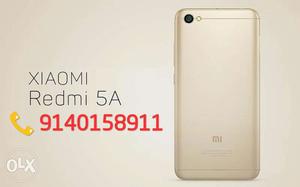 Xiaomi Redmi 5A 16gb White/Gold version available