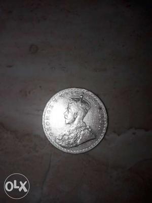10 gram silver coin of  george v king emperor