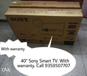40 inch Sony Smart TV Box