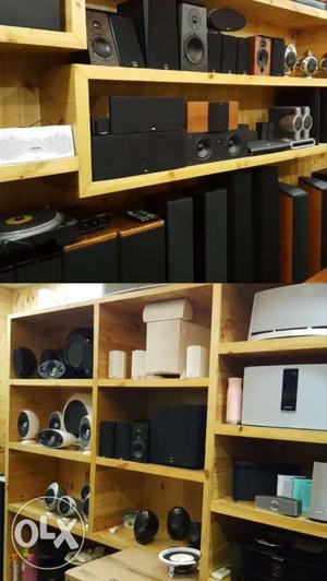 All brands of Speakers and Amplifiers at one stop..
