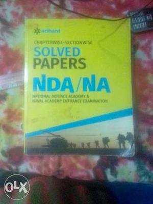 Arihant Solved Papers NDA/NA Chapterwise-Sectionwise Book