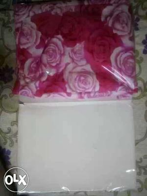 Brand new bedsheet of Double bed with Pillow covers.
