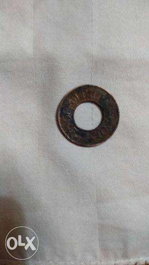 British indian old coin