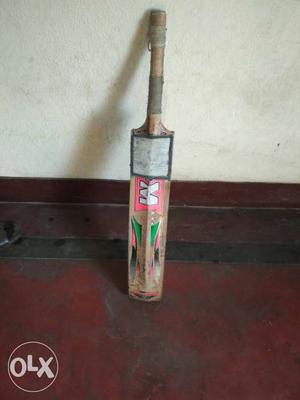 Brown,red, And Black Cricket Bat