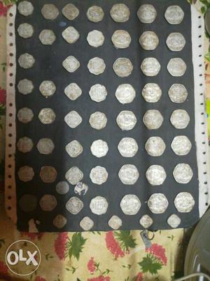 Collection of old coins for sale, slightly