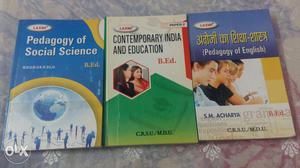 Combo of 3 books useful for b.ed exams. Almost like new.