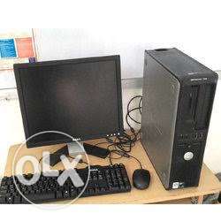 Dell dual cor 250gb hardisk 2gb ram with led