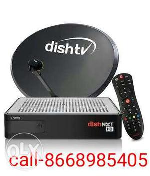 Dish tv new HD connection Life time warranty. Unlimited